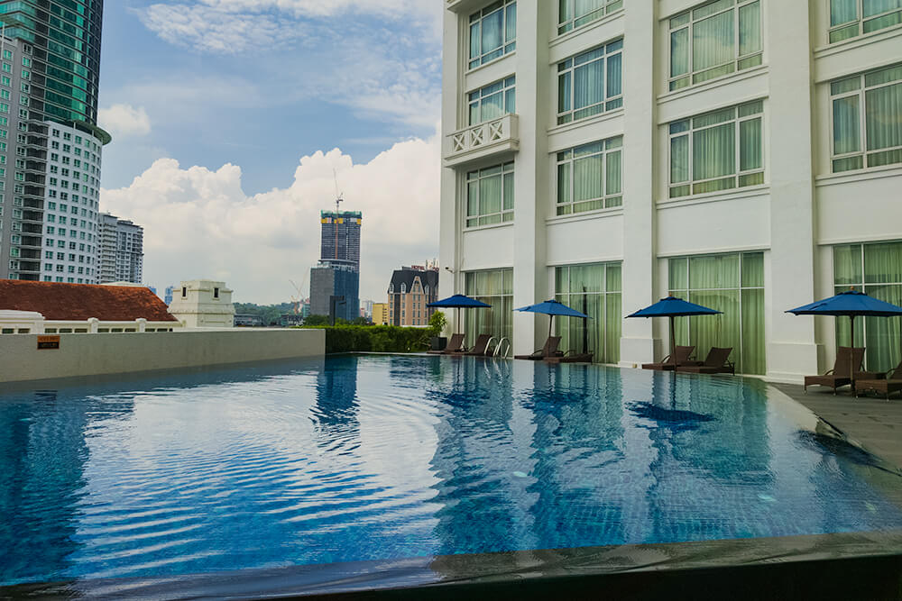 pool at The Majestic Hotel Kuala Lumpur