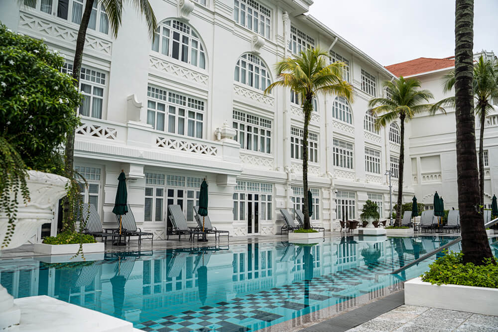 pool in heritage wing eastern and oriental hotel
