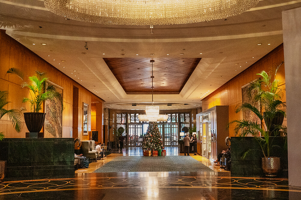 lobby in mandarin oriental kuala lumpur