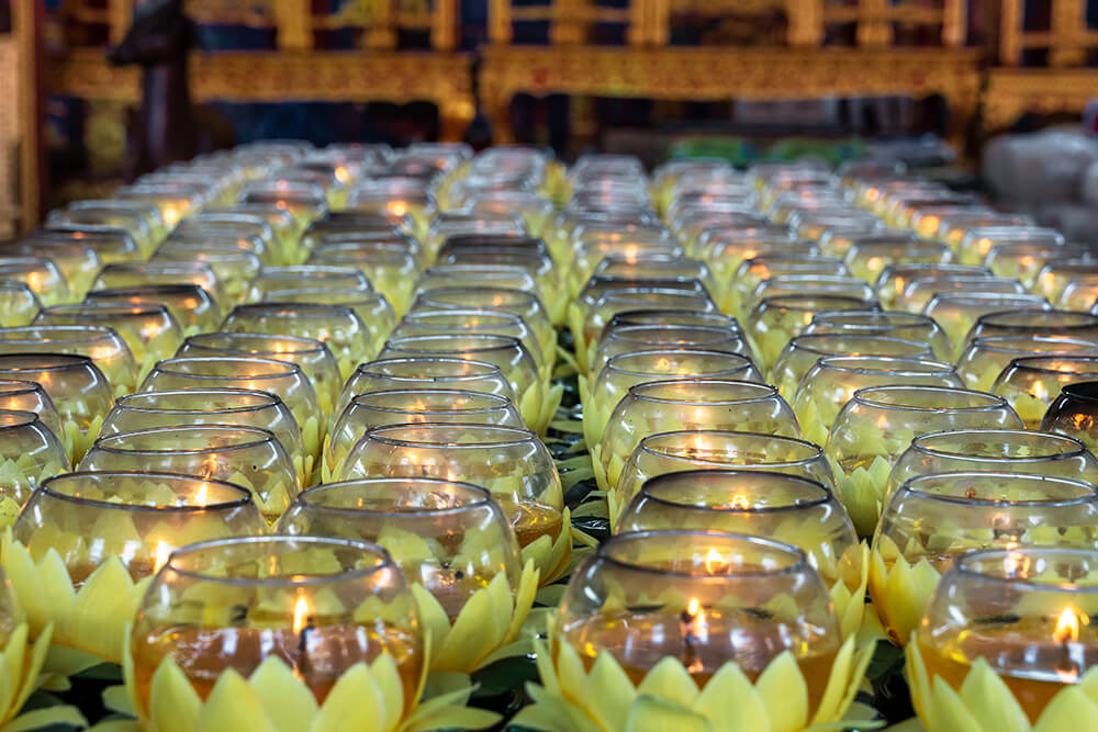 wat chayamangkalaram thai buddhist temple penang