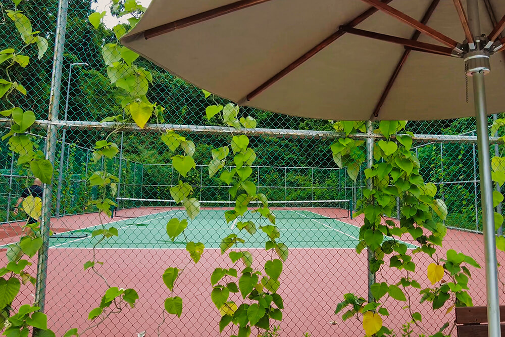 tennis court in The Ritz-Carlton Langkawi