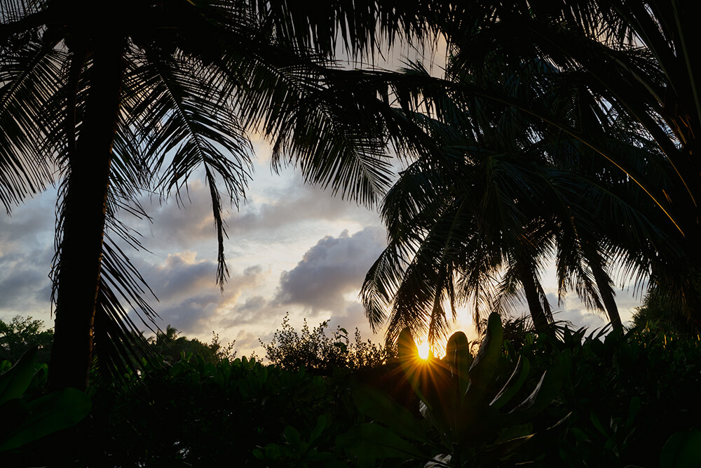 sunrise at the sheraton maldives full moon resort & spa