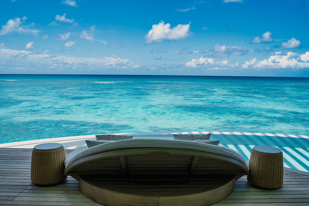 ocean pool villa at ritz-carlton maldives, fari islands