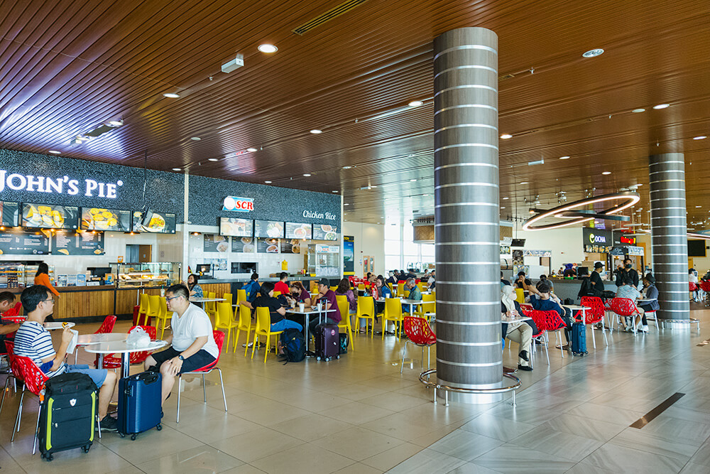 food court kuching airport