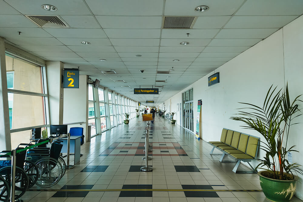 miri airport departure gate