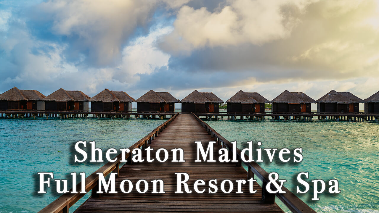 【Review】Sheraton Maldives Full Moon Resort & Spa