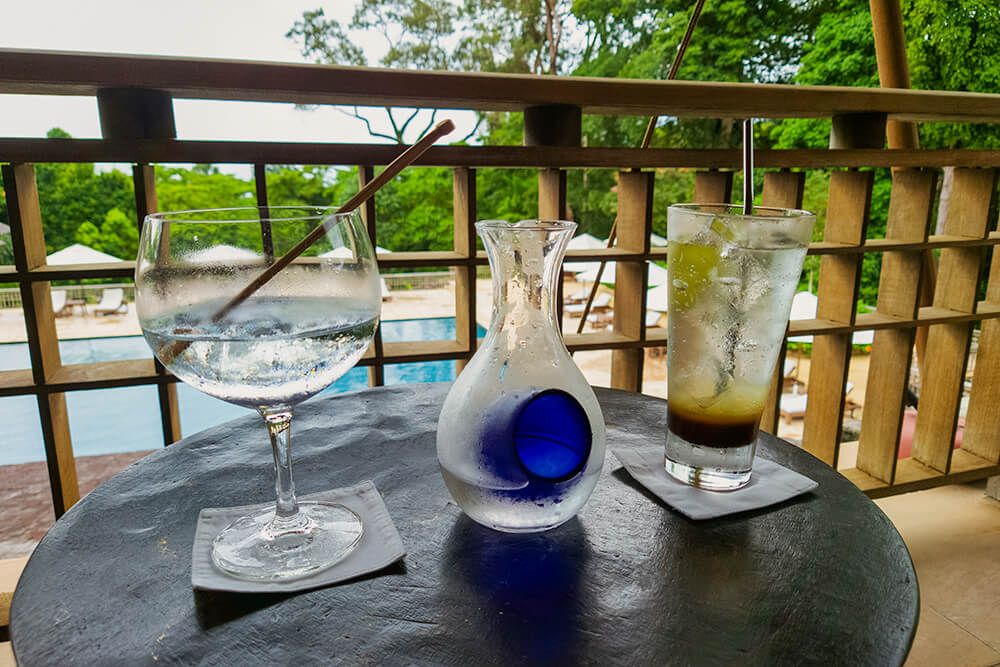 welcome drink in the datai langkawi