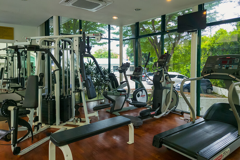 fitness center in the majestic malacca