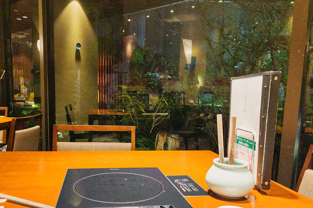 dinner at suiren restaurant in shiroyama hotel kagoshima