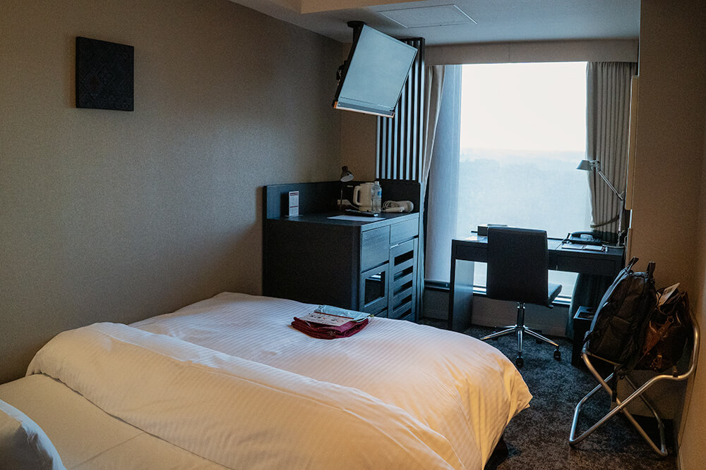 standard room single at shiroyama hotel kagoshima