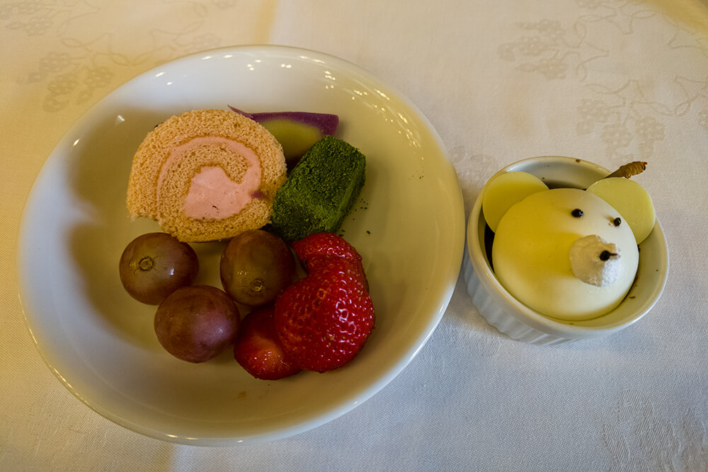 breakfast in shiroyama hotel kagoshima