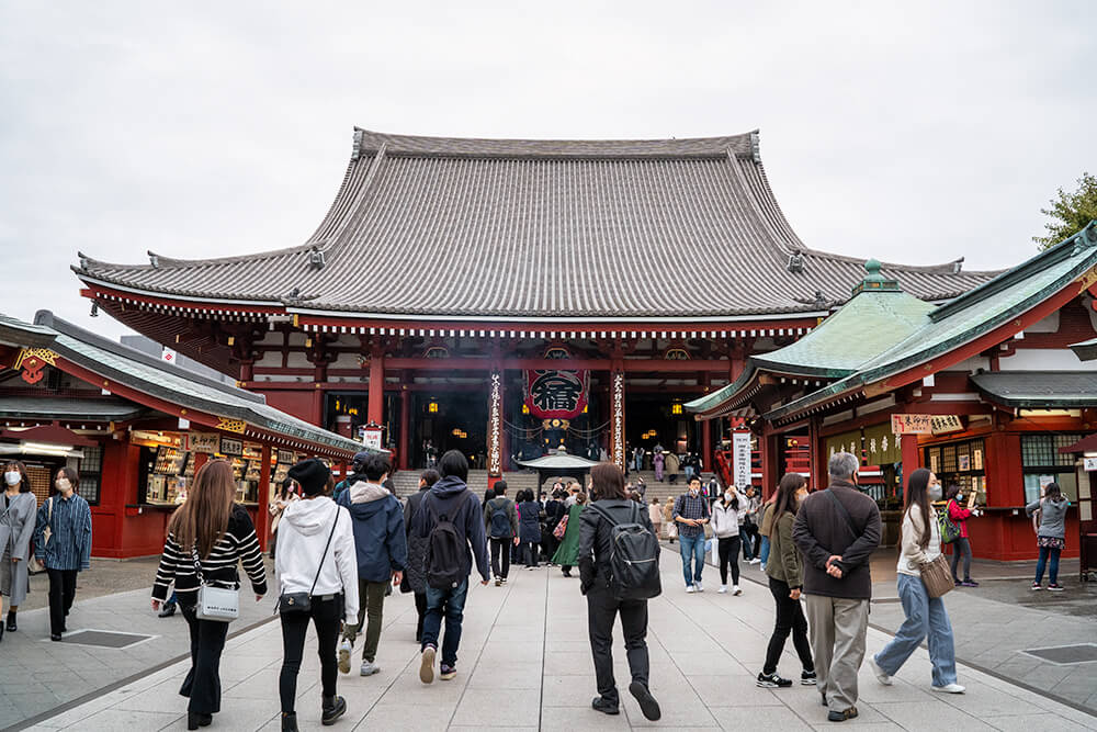 sensoji temple tokyo japan