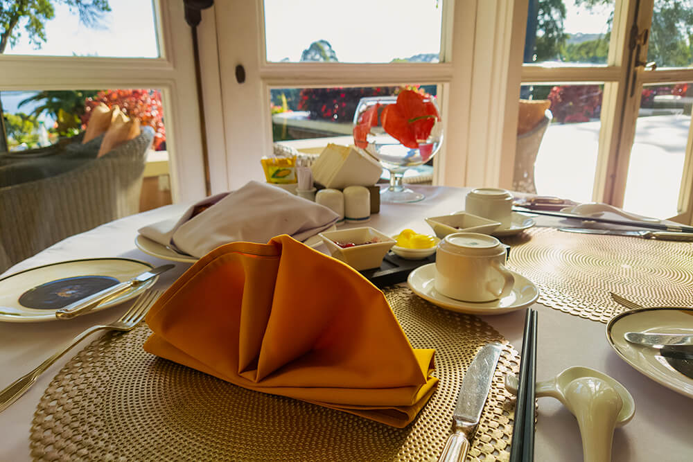 breakfast in dalat palace heritage hotel