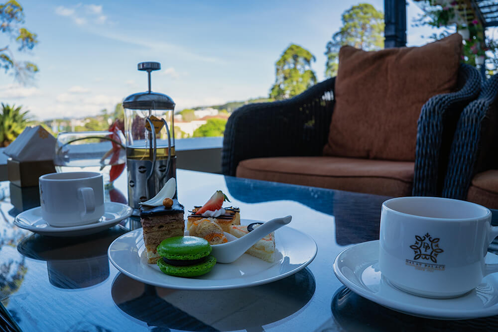 afternoon tea in dalat palace heritage hotel